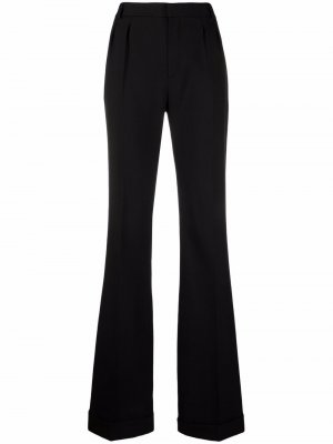 Tailored straight trousers Saint Laurent. Цвет: черный