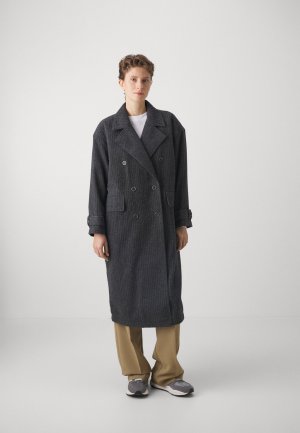 Классическое пальто , серое/голубое American Vintage