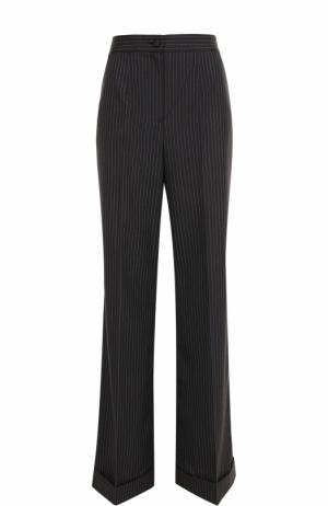 Расклешенные брюки со стрелками и карманами Dolce & Gabbana. Цвет: серый