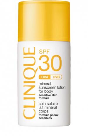 Солнцезащитный минеральный флюид для лица с SPF30 Clinique. Цвет: бесцветный