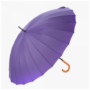 Зонт EuroClim трость 2824 24 спицы фиолетовый