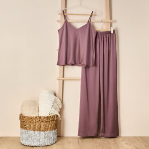 Пижама Alisma, кофе II CozyHome. Цвет: коричневый