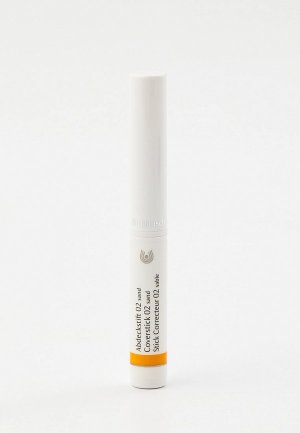 Тональное средство Dr. Hauschka Маскирующий карандаш Чистая кожа, 02, песочный. Цвет: бежевый
