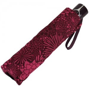 Женский зонт , полный автомат, артикул 7441465324, модель Style Doppler. Цвет: бордовый/розовый