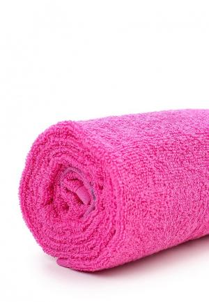 Полотенце Speedo Border Towel. Цвет: розовый