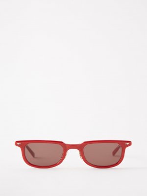Солнцезащитные очки laurence в d-образной оправе из ацетата , красный Jacques Marie Mage