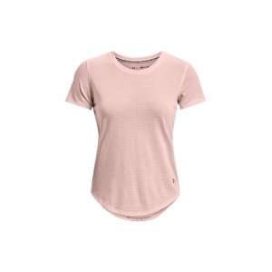 Casual Running Sports T-Shirt Women Tops Pink 1361371-685 Under Armour