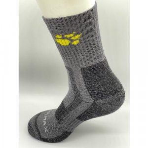 Мужские носки , 1 пара, высокие, износостойкие, на 23 февраля, усиленная пятка, размер 38-44, серый Jack Wolfskin. Цвет: серый