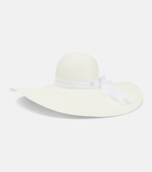 Свадебная летняя шляпка «бланш» , белый Maison Michel