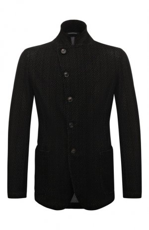 Пиджак Emporio Armani. Цвет: чёрный
