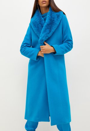 Пальто LIU JO. Цвет: голубой