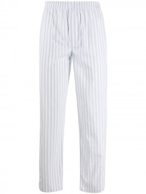 Пижамные брюки в полоску Ron Dorff. Цвет: синий