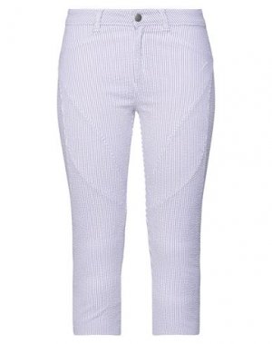 Укороченные брюки 9.2 BY CARLO CHIONNA. Цвет: сиреневый