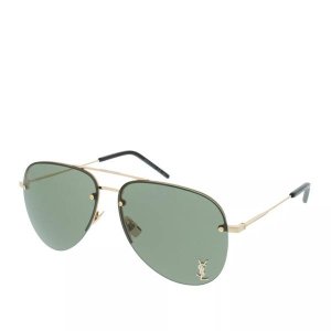 Солнцезащитные очки classic 11m sunglasses gold bottle 59 1 140 00 , желтый Saint Laurent