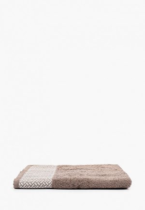 Полотенце Эго махровое, 70х140. Цвет: коричневый