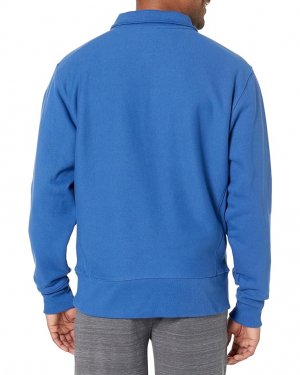 Пуловер Reverse Weave 1/4 Zip Pullover, цвет Steel Blue Ink Champion