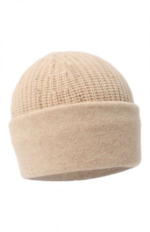 Кашемировая шапка William Sharp. Цвет: бежевый