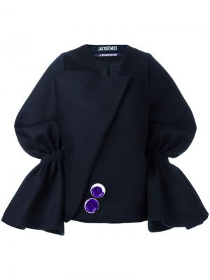 Arlequin oversized coat Jacquemus. Цвет: синий