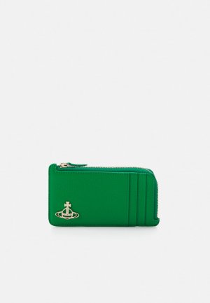 Кошелек ZIP CARD HOLDER UNISEX , цвет bright green Vivienne Westwood