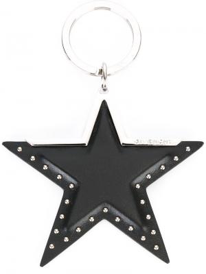 Брелок в форме звезды Givenchy. Цвет: чёрный