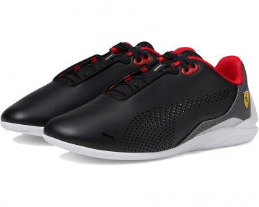 Кроссовки Puma Ferrari Drift Cat Decima, цвет Black/ White/Asphalt