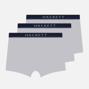 Комплект мужских трусов Core 3-Pack Hackett. Цвет: белый