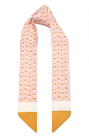 Шелковый шарф-бандо Loro Piana. Цвет: розовый