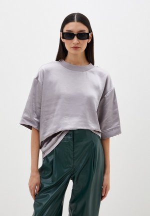 Блуза Baon. Цвет: серый