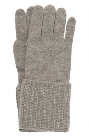 Кашемировые перчатки William Sharp. Цвет: серый