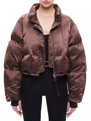 Укороченная куртка-пуховик Roux , цвет chocolate brown Shoreditch Ski Club