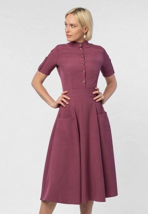 Платье LMP. Цвет: фиолетовый