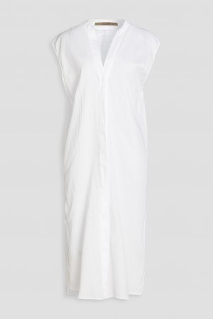 Платье миди из хлопковой марли ENZA COSTA, белый Costa
