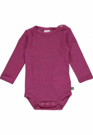 Боди Fred's World by Green Cotton, цвет plum Fred's COTTON