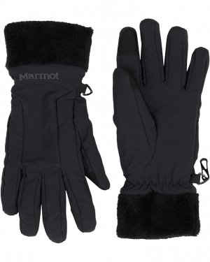 Перчатки Fuzzy Wuzzy Gloves, черный Marmot