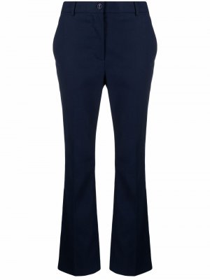 Расклешенные брюки с завышенной талией Boutique Moschino. Цвет: синий