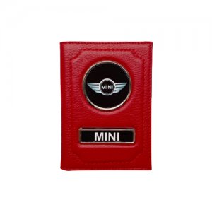 Обложка для автодокументов 1-6-1340-17, красный Mini