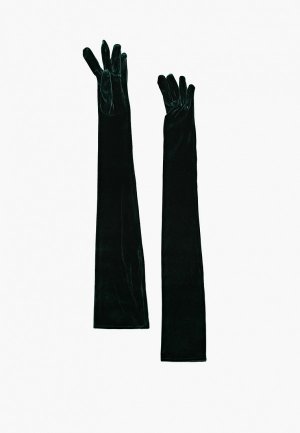 Перчатки Ruxara. Цвет: зеленый