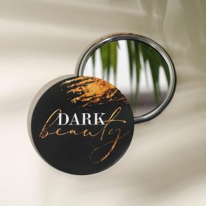 Зеркало карманное dark, d=7 см No brand