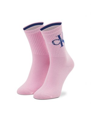 Высокие женские носки , розовый Calvin Klein