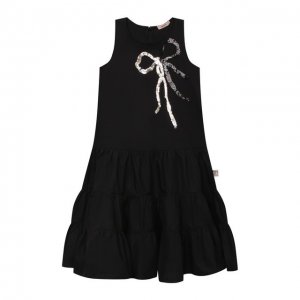 Хлопковое платье N21. Цвет: чёрный