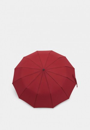 Зонт складной Finn Flare. Цвет: бордовый