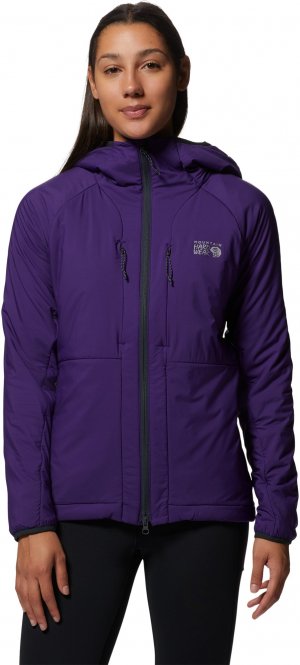 Теплая утепленная куртка Kor AirShell — женская , фиолетовый Mountain Hardwear