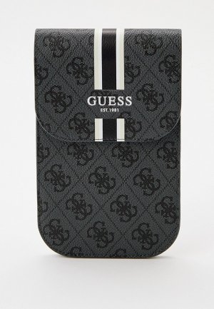 Чехол для телефона Guess Wallet Bag. Цвет: серый