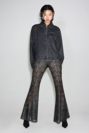 Кружевные брюки-клеш H&M