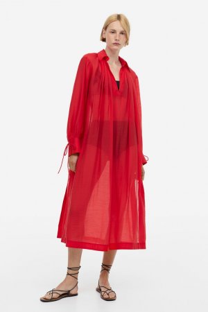 Платье-кафтан из лиоцелла H&M
