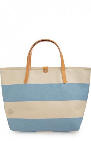 Пляжная сумка Bonfanti. Цвет: голубой