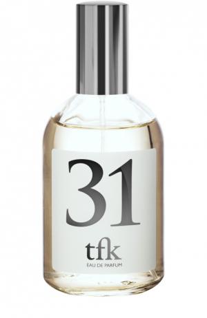 Парфюмерная вода-спрей 31 TFK The Fragrance Kitchen. Цвет: бесцветный
