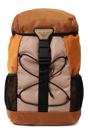 Рюкзак Emporio Armani. Цвет: коричневый