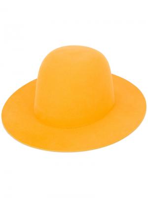 Шляпа Sesam Études. Цвет: жёлтый и оранжевый