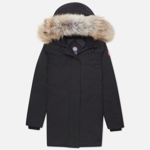 Женская куртка парка Victoria Canada Goose. Цвет: чёрный